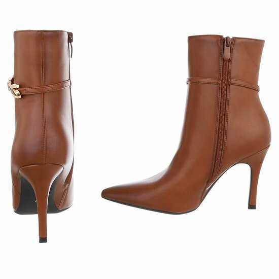 Bottines camel Orianne
