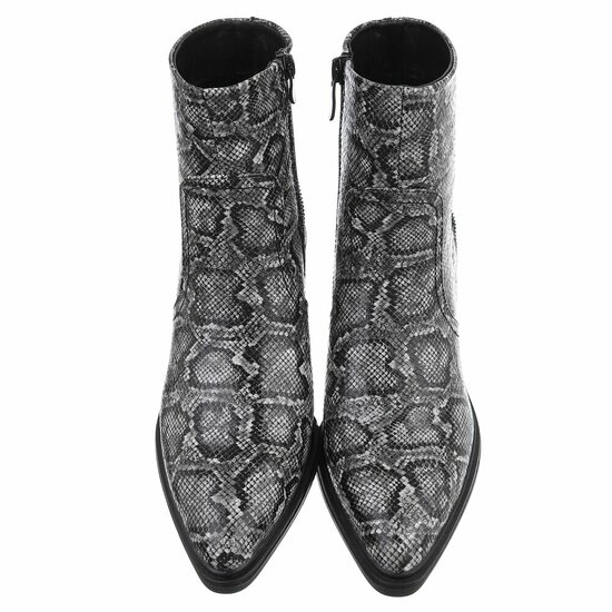 Bottines noir-gris Dunja