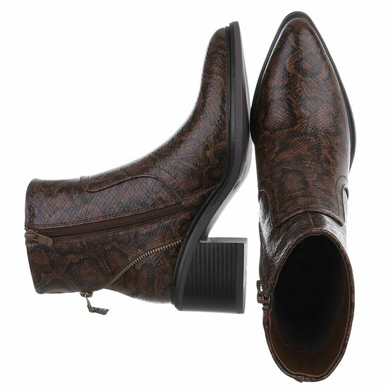 Bottines brunes Dunja