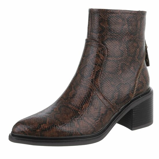 Bottines brunes Dunja