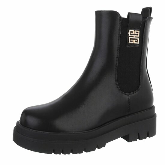 Zwarte Chelsea boot Emilie