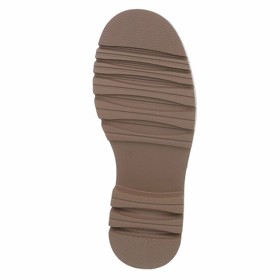 Kaki bruine Chelsea boot Emilie