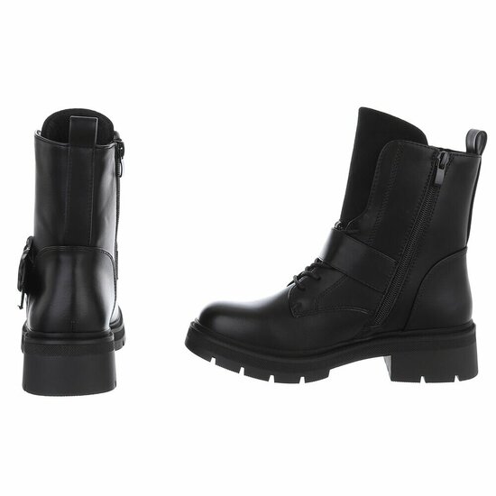 Zwarte boot Alviena