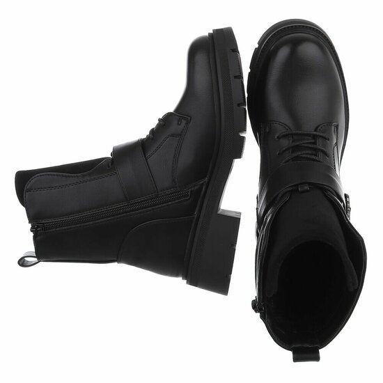 Zwarte boot Alviena