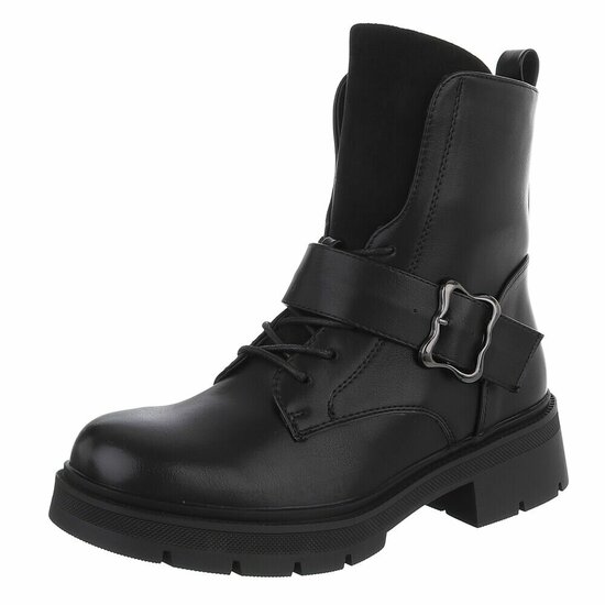 Zwarte boot Alviena