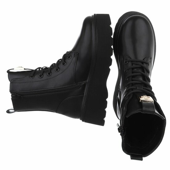 Zwarte boot Cadence