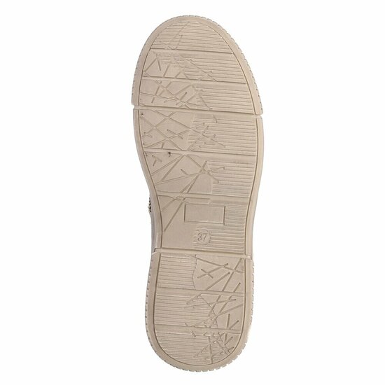 Beige suede winterboot Gabriela