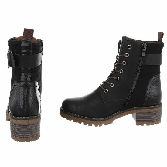 Zwarte boot Charifa