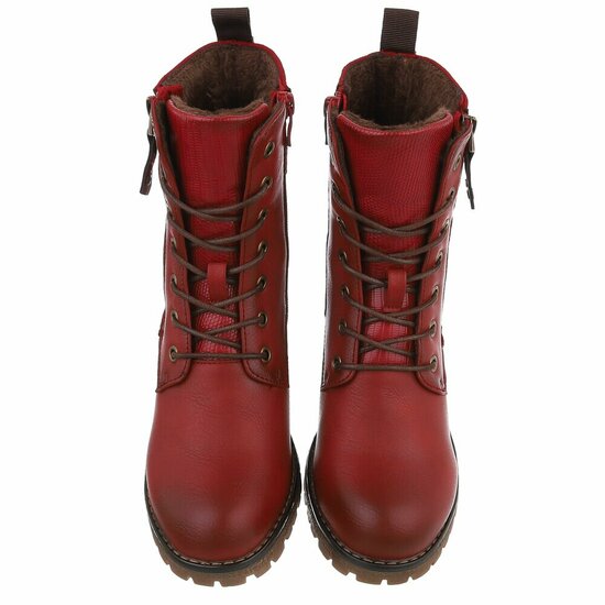 Rode boot Charifa