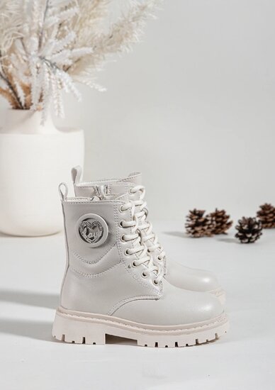 Beige meisjes boot Clea