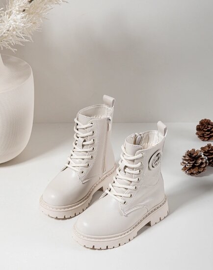 Beige meisjes boot Clea
