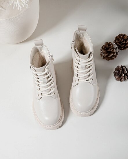 Beige meisjes boot Clea