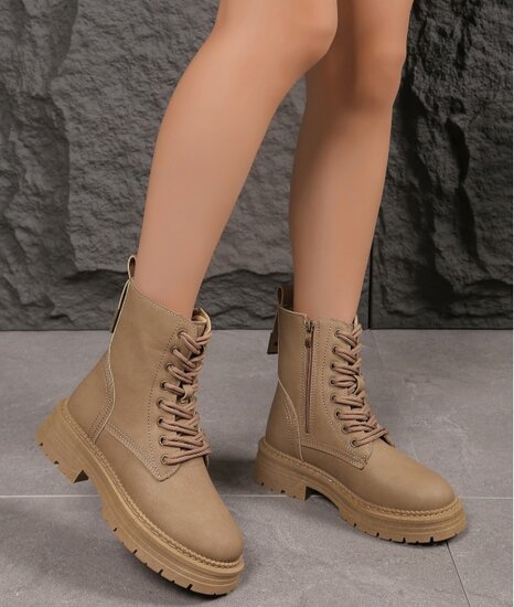 Kaki bruine boot Cerella