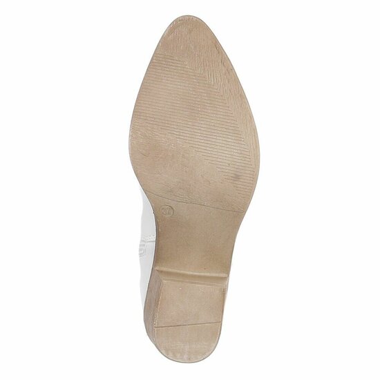Cowgirl-biker kaki bruine half hoge daimen laars Chenille
