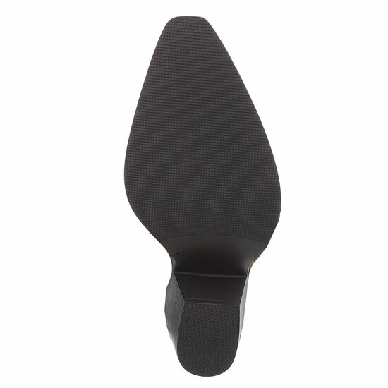 Kort licht bruin daimen western-cowgirl enkellaarsje Cherlize