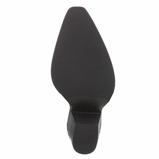 Kort bruin daimen western-cowgirl enkellaarsje Cherlize