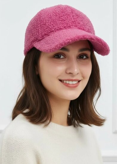 Fuchsia pet in imitatiebont