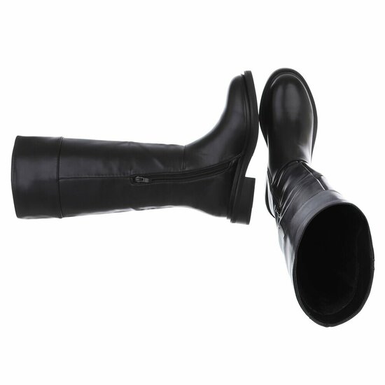 Zwarte hoge laars Sylvie