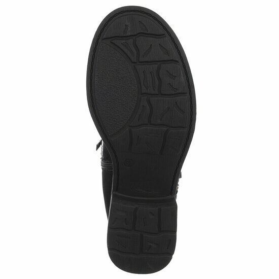 Zwarte suede boot Natalya