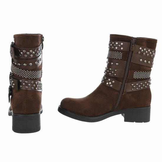 Bruine suede boot Natalya