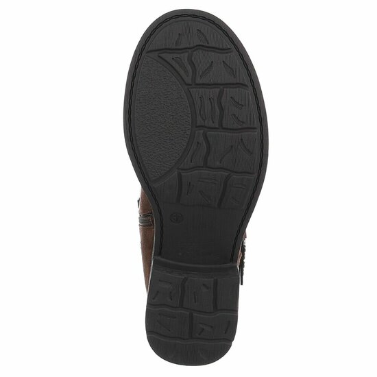 Bruine suede boot Natalya