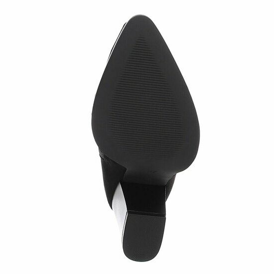 Zwarte hoge suede laars Florence