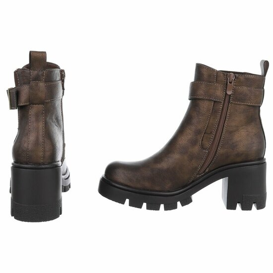 Bronzen Chelsea boot Shari