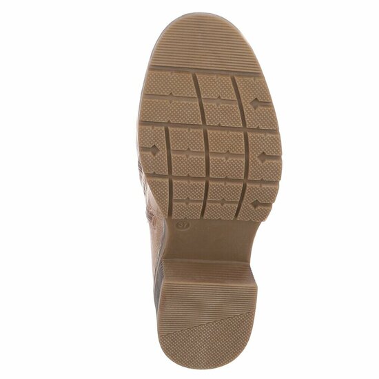 Bottes hautes en daim marron Carise