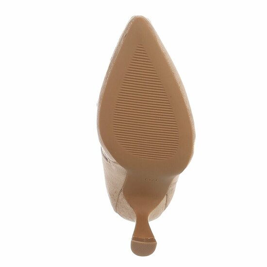 Hoge kaki bruine suede laars Clarissa  SOLD OUT