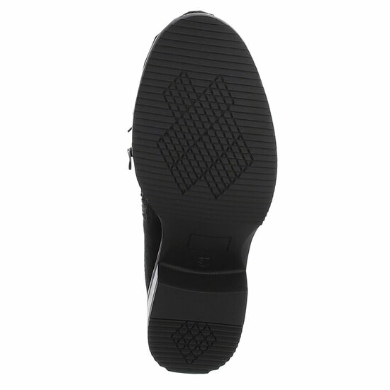 Bottes cuissardes hautes en daim noir Camee