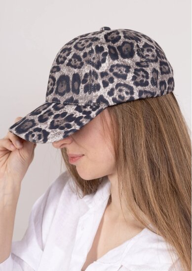 Beige pet in leopardprint