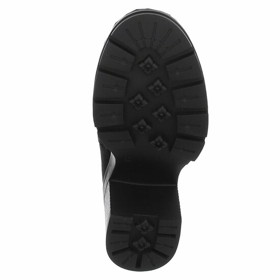 Zwarte hoge suede overknee laars Crina