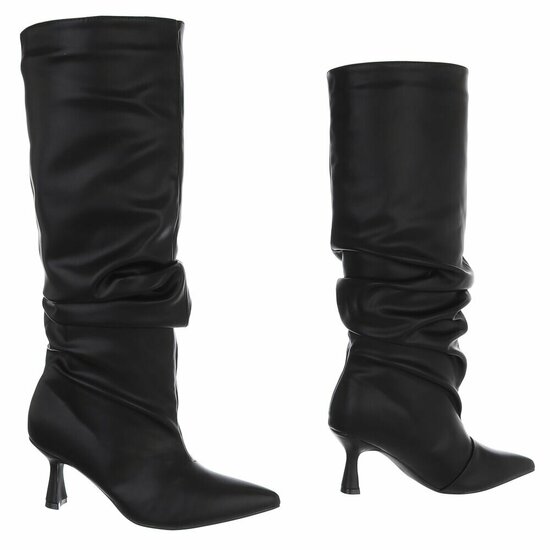 Bottes hautes noires Cayenna