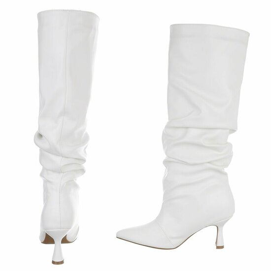 Bottes hautes blanches Cayenna