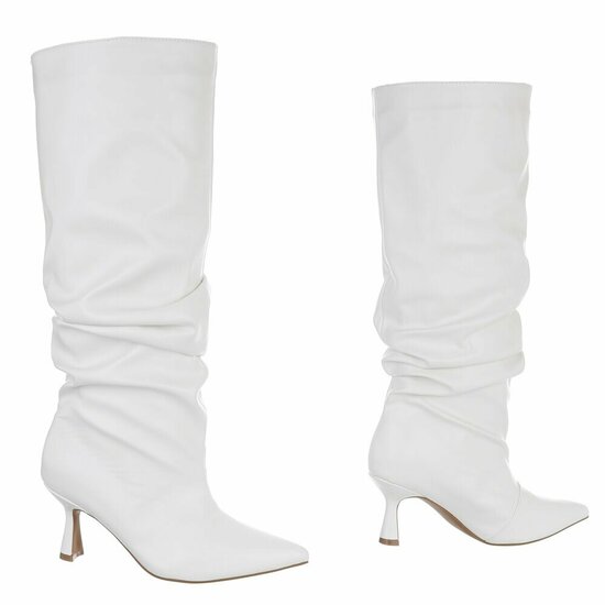 Bottes hautes blanches Cayenna