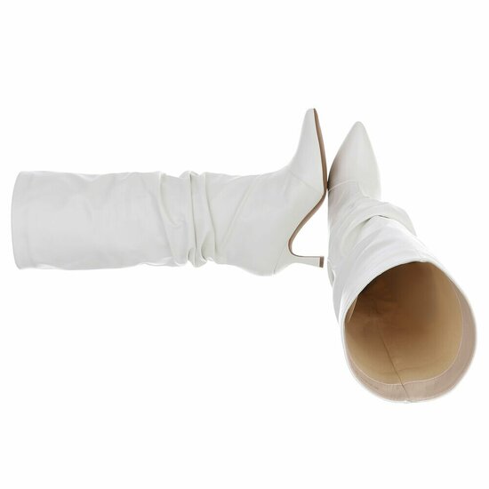 Bottes hautes blanches Cayenna