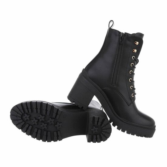 Bottines hautes noires Rodina  