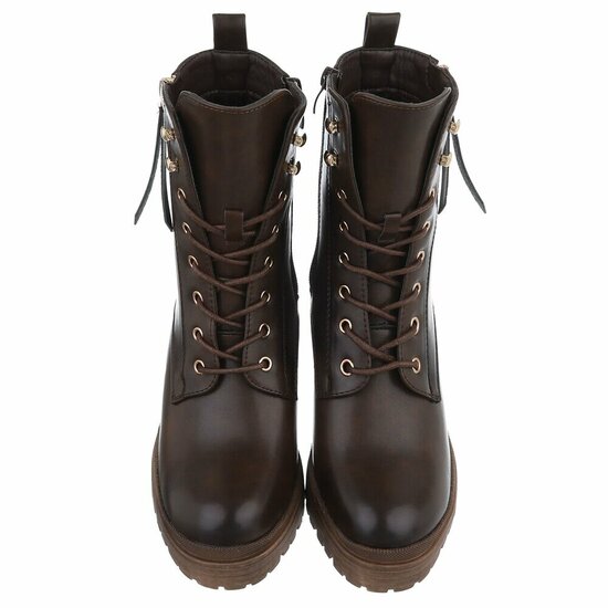 Bottines hautes marron Rodina  