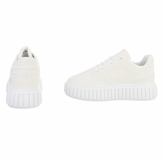 Cream lage sneaker Cesina