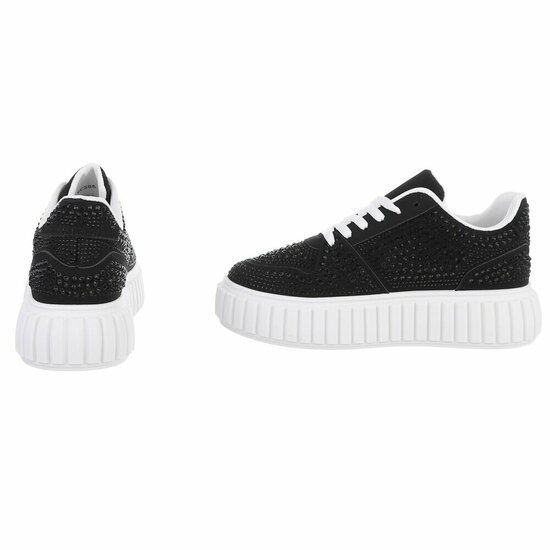 Zwarte lage sneaker Cesina