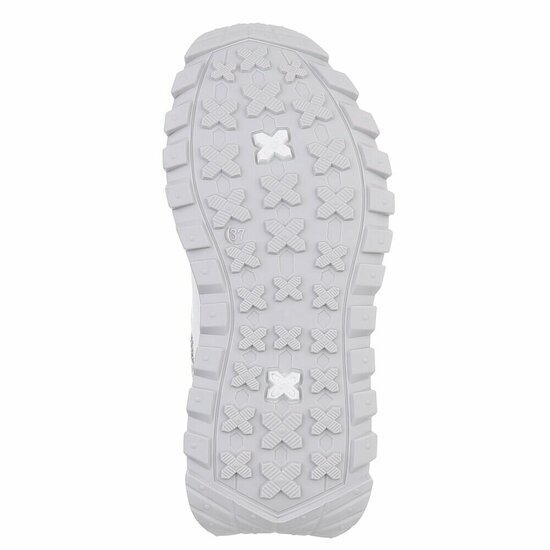 Witte lage sneaker Cesira