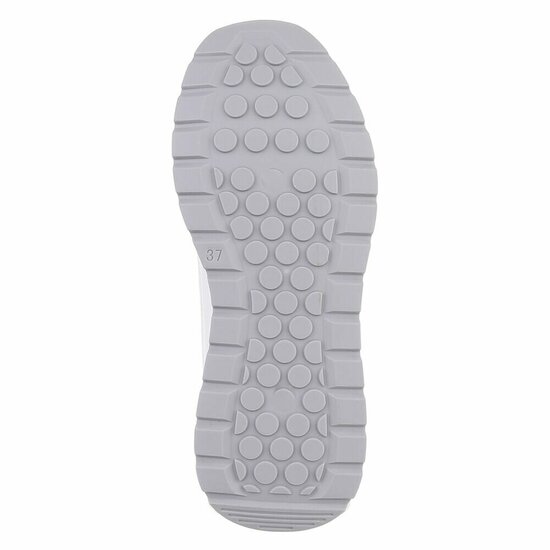 Witte lage sneaker Cesanna