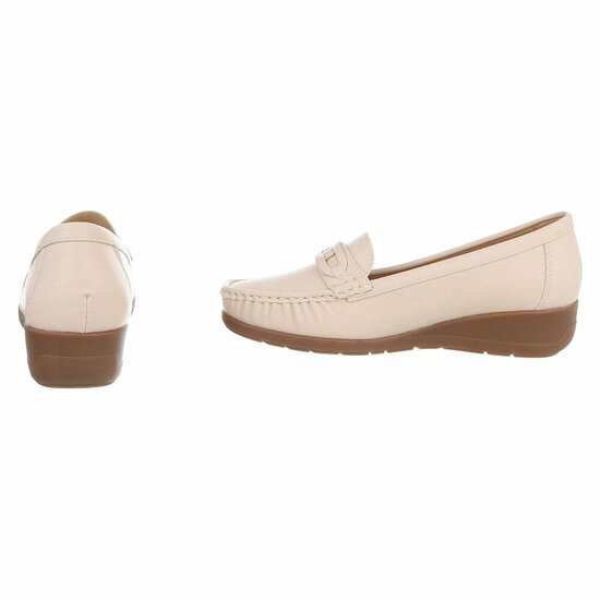 Beige mocassin Daphne