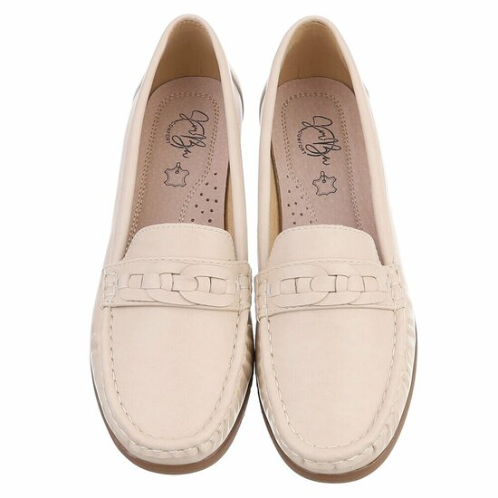 Beige mocassin Daphne