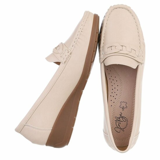 Beige mocassin Daphne