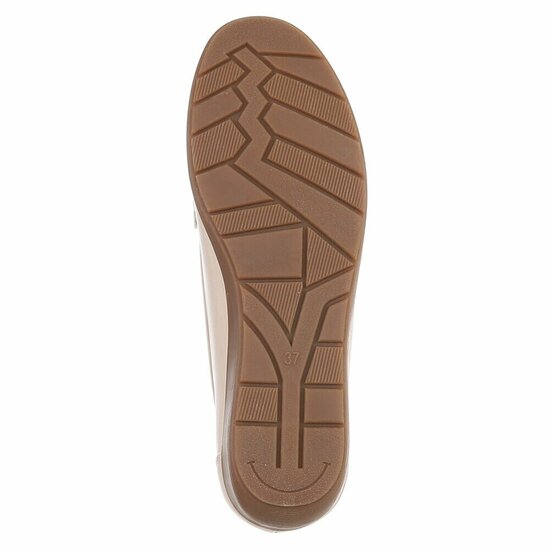 Kaki bruine mocassin Daphne