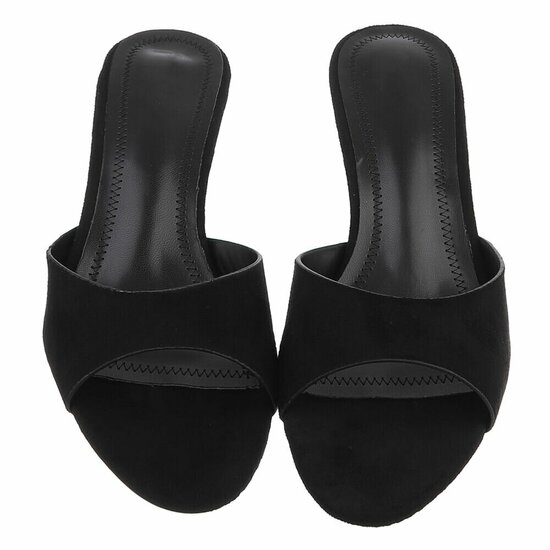 Zwarte mule Marianna