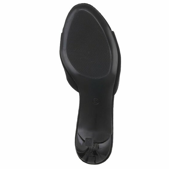 Zwarte mule Marianna