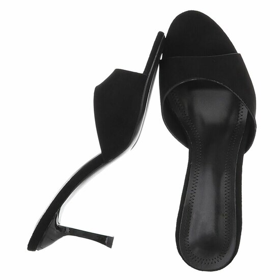 Zwarte mule Marianna