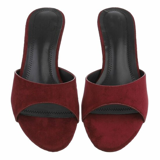 Bordeaux mule Marianna